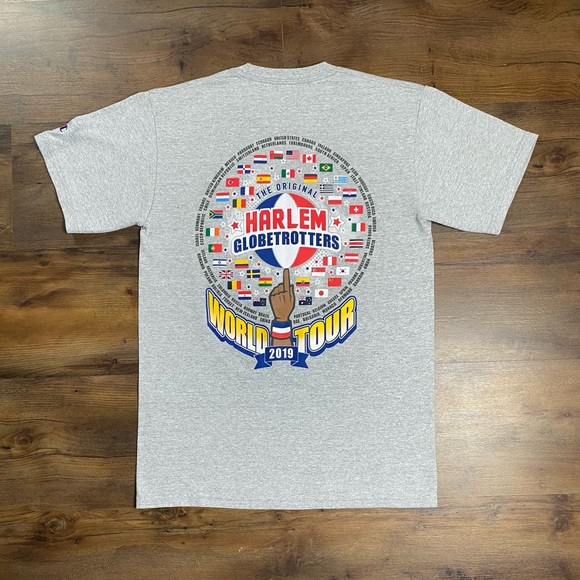 Harlem Globetrotters 2019 World Tour Graphic Tee Size S - Picture 3 of 4